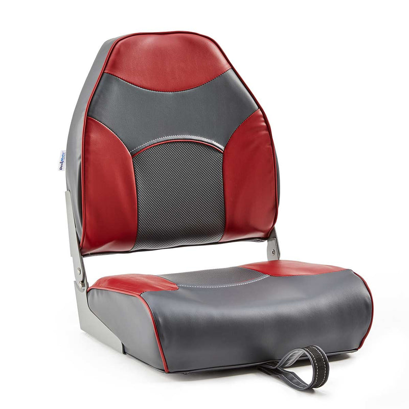  Boat Seat Auto Ace Marine Grey Red Boat Seat : Automotive